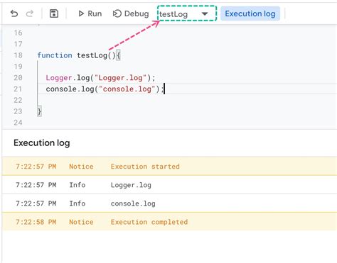 Logging Printing To The Console In Google Apps Script Stack Overflow