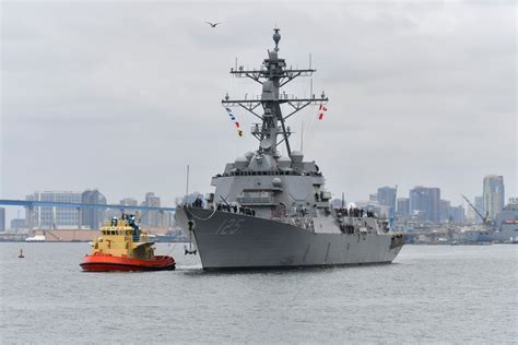 DVIDS - News - USS Jack H. Lucas (DDG 125) Arrives at Homeport in San Diego