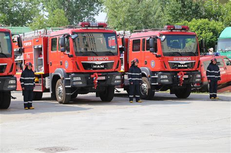 Încă opt autospeciale pentru IGSU Viitorul Ilfovean