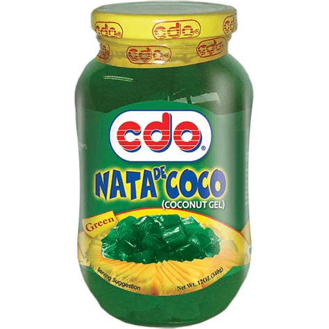 Cdo Green Nata De Coco 340g Canned Fruits And Vegetables Walter Mart