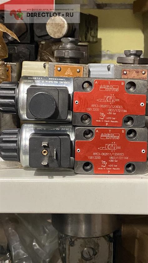 Гидрораспределитель ARGO HYTOS RPE3-062R11/12060E5. 120V, гидроклапан ...