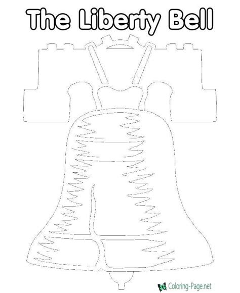 Liberty Bell Coloring Pages