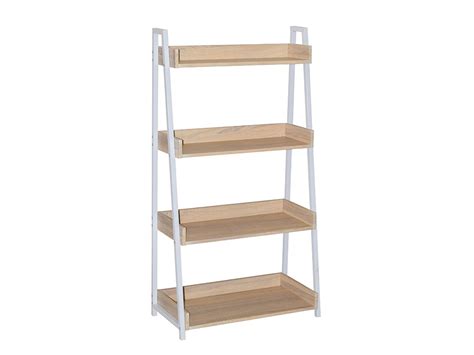 shelf 4 tier white oak – Shiploads