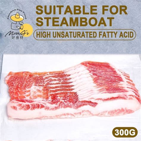 Miss A S Iberico Pork Belly Shabu Shabu 300g Lazada Singapore