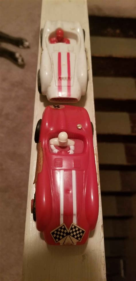Slot Car Set Eldon Deluxe Road Race Toy Race Car And Track Sets