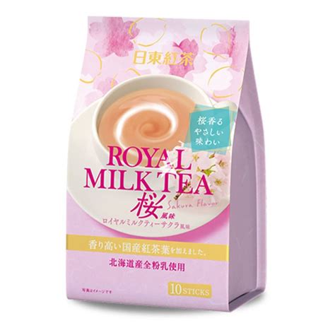 Buy Nittoh Royal Milk Tea Sakura Flavour Sticks G Japanese