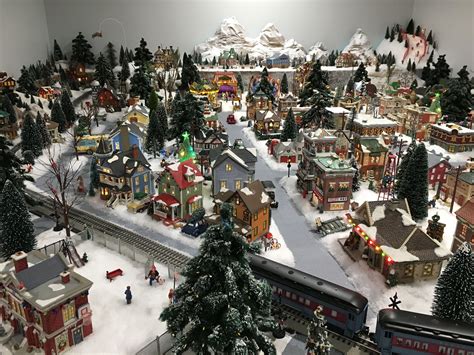 My Christmas Village Retro Christmas Christmas Train All Things