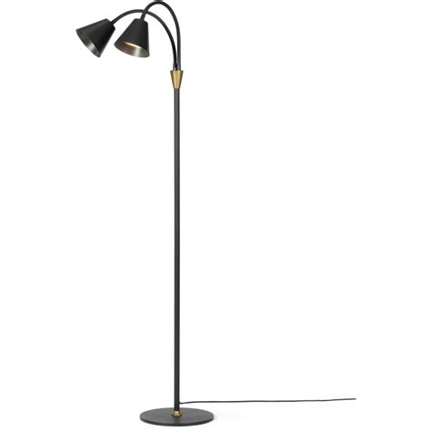 Halo Design Hygge Gulvlampe 2 Spots Sort 744862