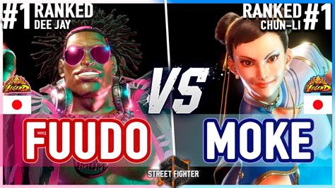 SF6 Fuudo Dee Jay Vs Moke Chun Li Street Fighter 6 YouTube