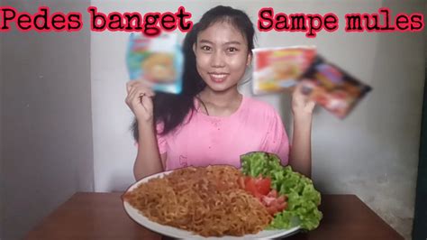 Mukbang Jenis Mie Bungkus Boncabe Level Youtube