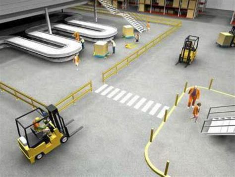 Traffic Management Plans Separating Forklifts And Pedestrians