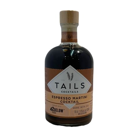 Tails Cocktails Espresso Martini 50CL Slijterij Wijnhandel Madison