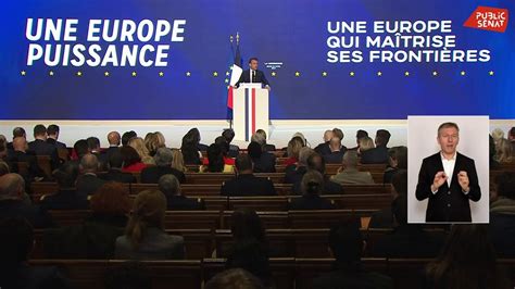 Le Discours D Emmanuel Macron Sur L Europe La Sorbonne Vid O