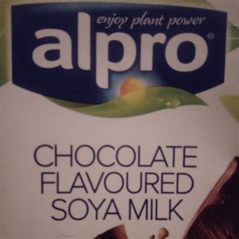 Alpro Chocolate Flavored Soya Milk Review Abillion