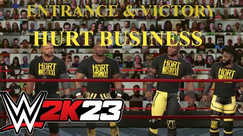 Wwe K Custom Men Entrance Victory The Hurt Business Lashley