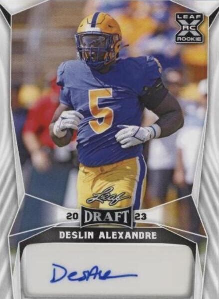 2023 Leaf Draft Autographs BA DA1 Deslin Alexandre AU RC For Sale