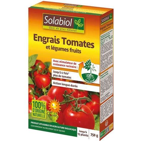 Solabiol Engrais Tomates G Cdiscount Jardin