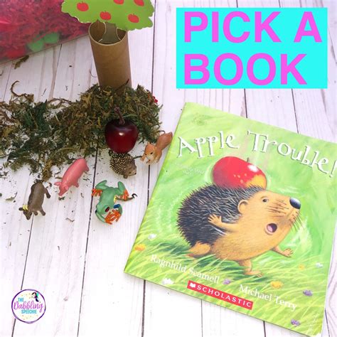 Apple Theme Preschool Co Teaching Lesson Plan Thedabblingspeechie
