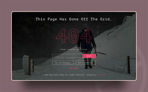 Static Error Page a Flat Bootstrap Responsive Web Template