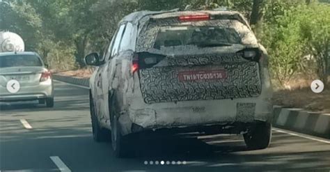 Mahindra XUV700 Spied Once Again Ahead Of Imminent Launch