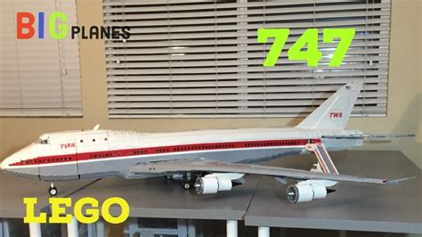 Lego 747 Passenger Plane Youtube