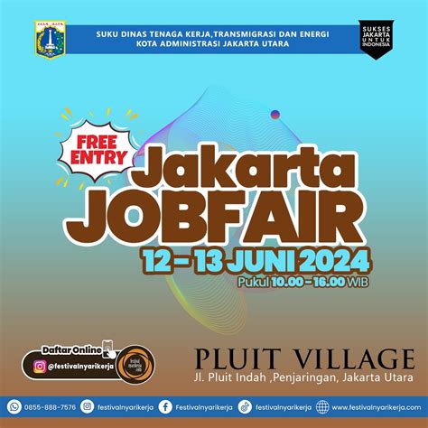 JOBFAIR MALL PLUIT VILLAGE Jadwal Event Info Pameran Acara Promo