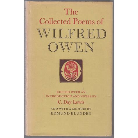 The Collected Poems Of Wilfred Owen Oxfam Gb Oxfams Online Shop