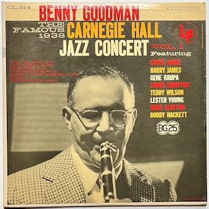 Benny Goodman The Famous Carnegie Hall Jazz Concert Vol Lp Etsy