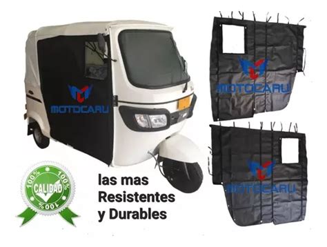 Busca Puertas Lona Color Negro Motocarro Mototaxi Tvs King Vent A La