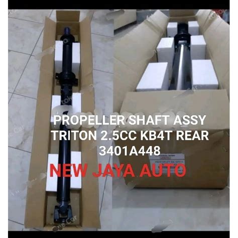 Jual Kopel Propeller Shaft Assy Triton Cc Kb T Belakang A Oem