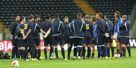 MTA's final practice ahead of Frankfurt - Maccabi Tel Aviv Football Club