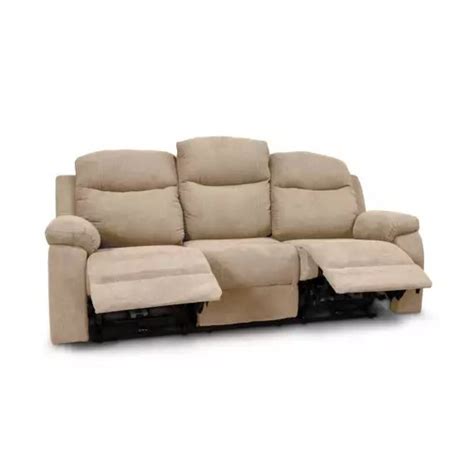 Canap De Relaxation Lectrique Places En Tissu Bona Beige