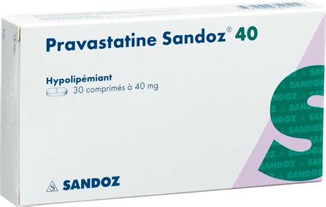 Pravastatin Sandoz Tabletten 40mg 30 Stück In Der Adler Apotheke