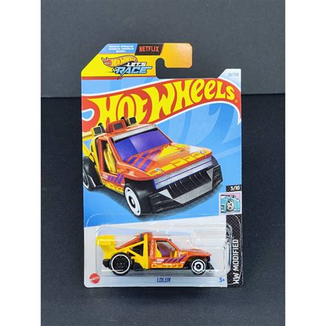 Hot Wheels Lolux Netflix Lets Race Orange 28250 2024 Hw Modified 310 Shopee Malaysia