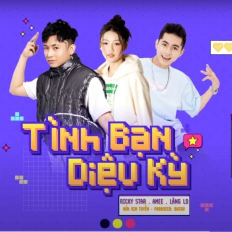 Ricky Star TÌNH BẠN DIỆU KỲ Master Version ft Amee Lăng LD MP3