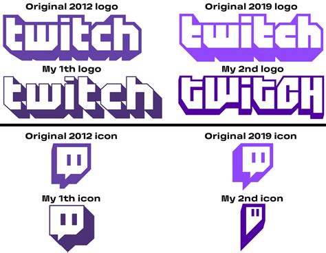 History of Twitch Logo and Icon by Hebrew2014 on DeviantArt