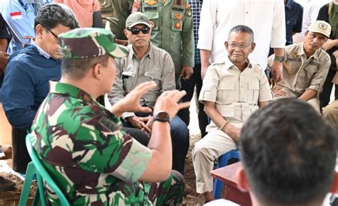 Gubernur Dan Danrem 132 Tdl Tinjau Kawasan Pangan Nasional