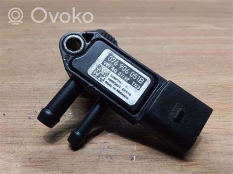 076906051b Volkswagen Transporter Caravelle T6 Exhaust Gas Pressure Sensor 076906051b