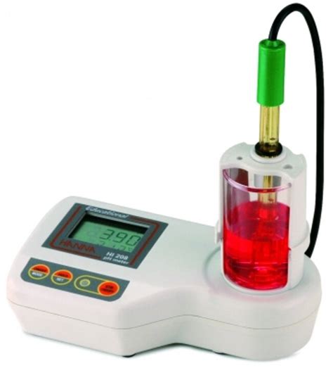 Hanna Instruments Bench Top PH Meters Accuracy 0 02 Depth 203mm