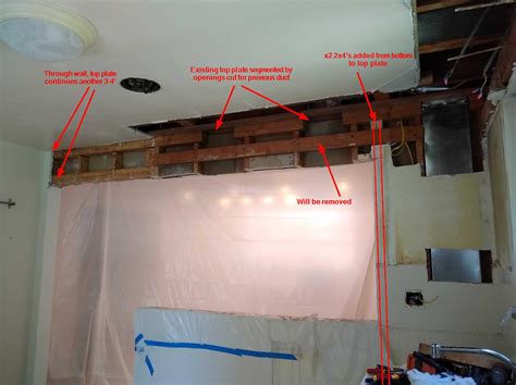 studs - Framing Advice - How to re-frame opening of non-load bearing ...