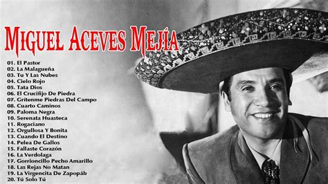 MIGUEL ACEVES MEJÍA ÉXITOS SUS MEJORES ROMANTICÁS MIX MIGUEL ACEVES