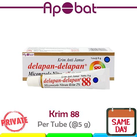 Jual Apobat Krim Delapan Delapan Anti Salep Jamur Miconazole