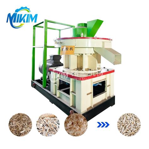 Wood Pellet Press Machine Hay Straw Sawdust Burning Pellet Equipment