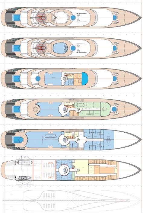 Yachts floor plans ~ Melisa