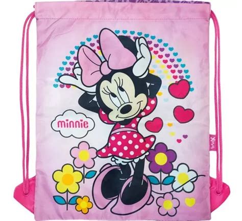 Mochila De Costas Lanch Est Dup Minnie Xeryus E Ganhe Cor Fúcsia