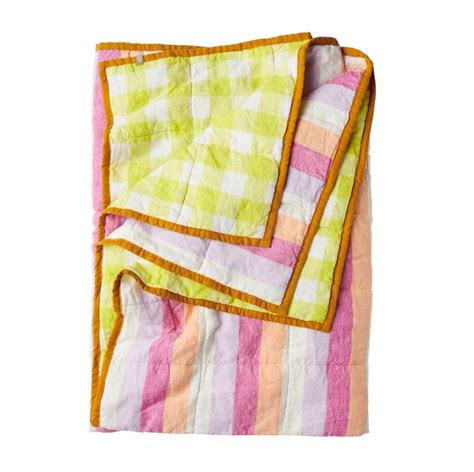 Bellini Limoncello Double Sided Quilt Quilts Quilt Sizes Linen Quilt