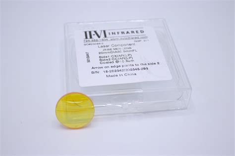 II VI Infrared CO2 Laser Lens