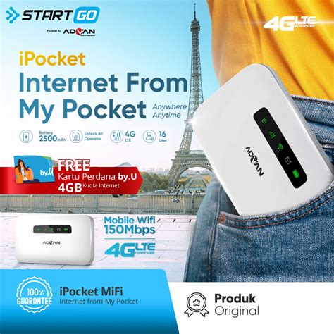 Jual ADVAN Modem Travel Wifi Ipocket MIFI MF01 Portable Unlock All