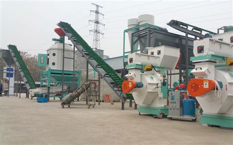 T H Sawdust Pellet Plant Turnkey Wood Pelletizing Solution