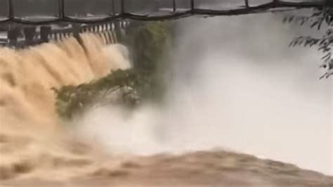 Poplave U Australskom Kvinslendu Aerodrom Potopljen Krokodili Na Ulicama